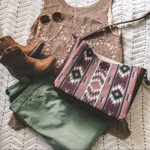 Crochet Boho Tunic Tank Top Soft Surroundings